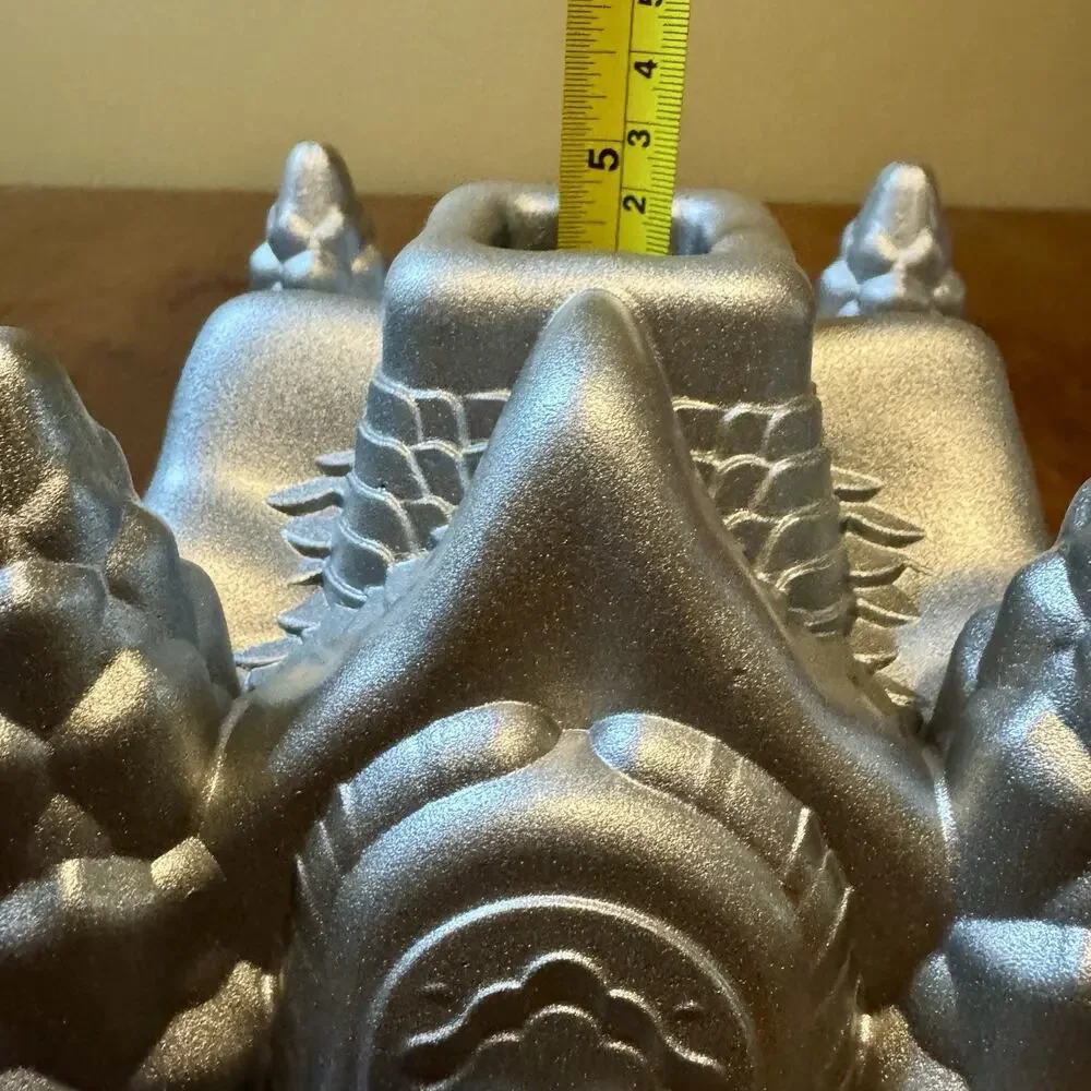 Nordic Ware Bavaria Cottage Bundt Cake Pan Mold Cast Aluminum 10 Cup USA